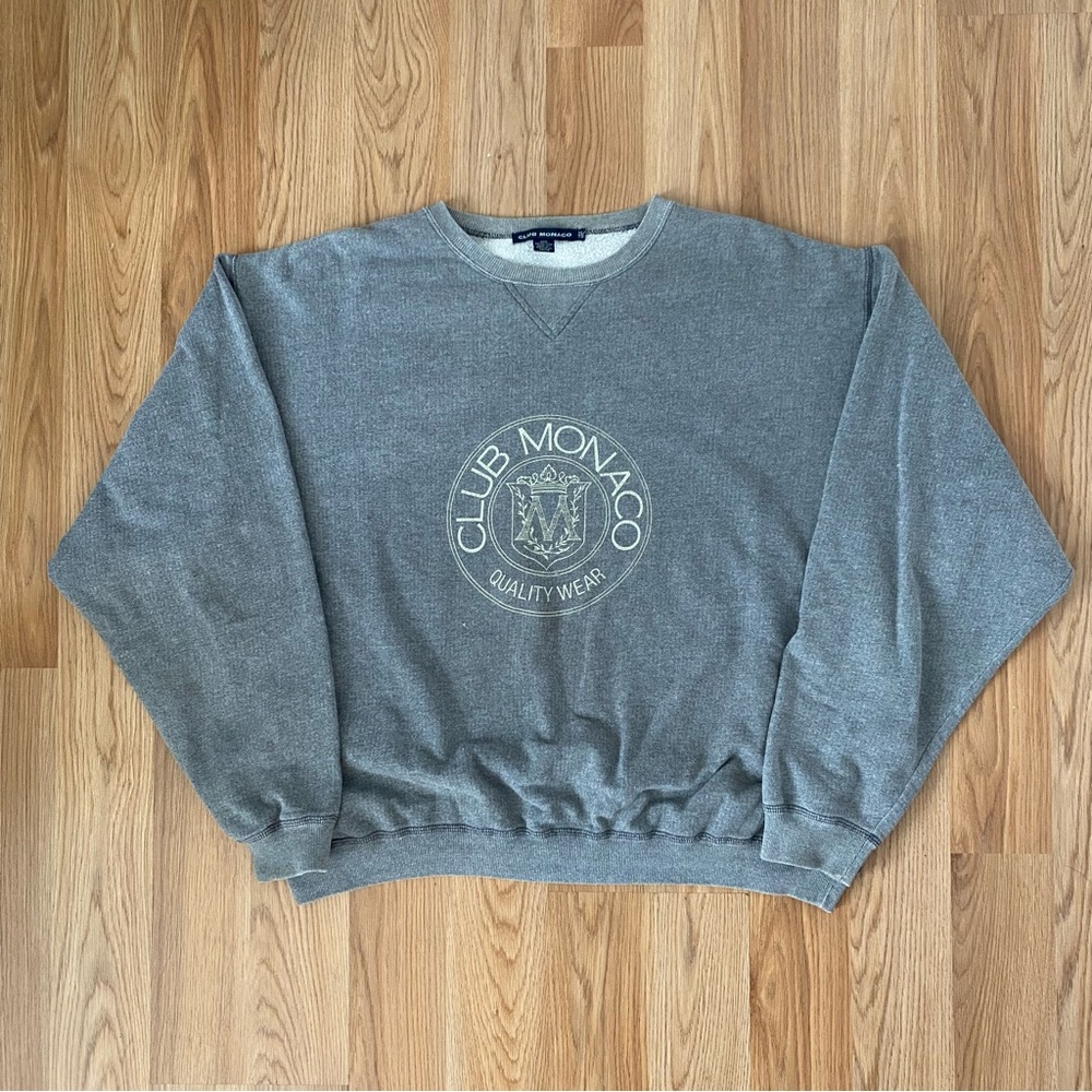 Vintage 90s Club Monaco Oversized Crewneck